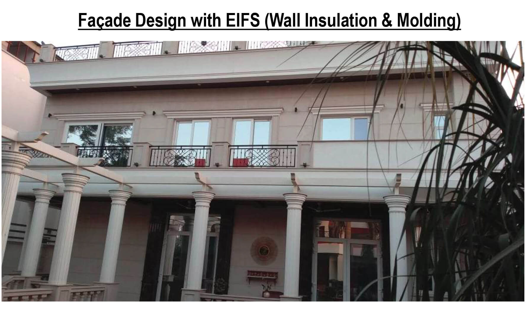 Façade Design with EIFS (Wall Insulation & Molding) final